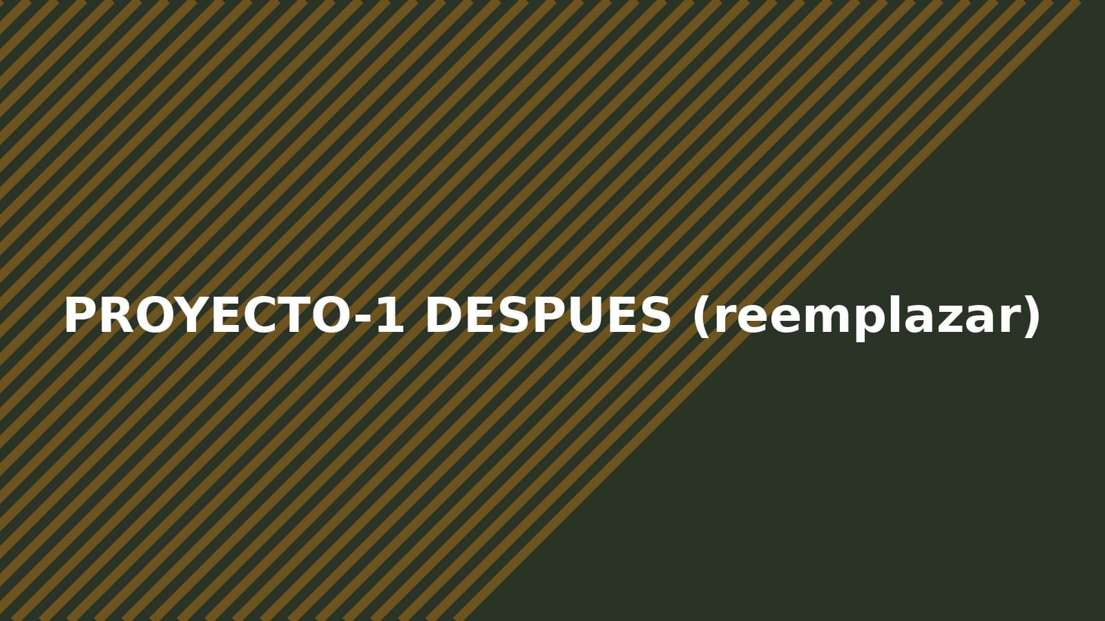 Sala principal — después