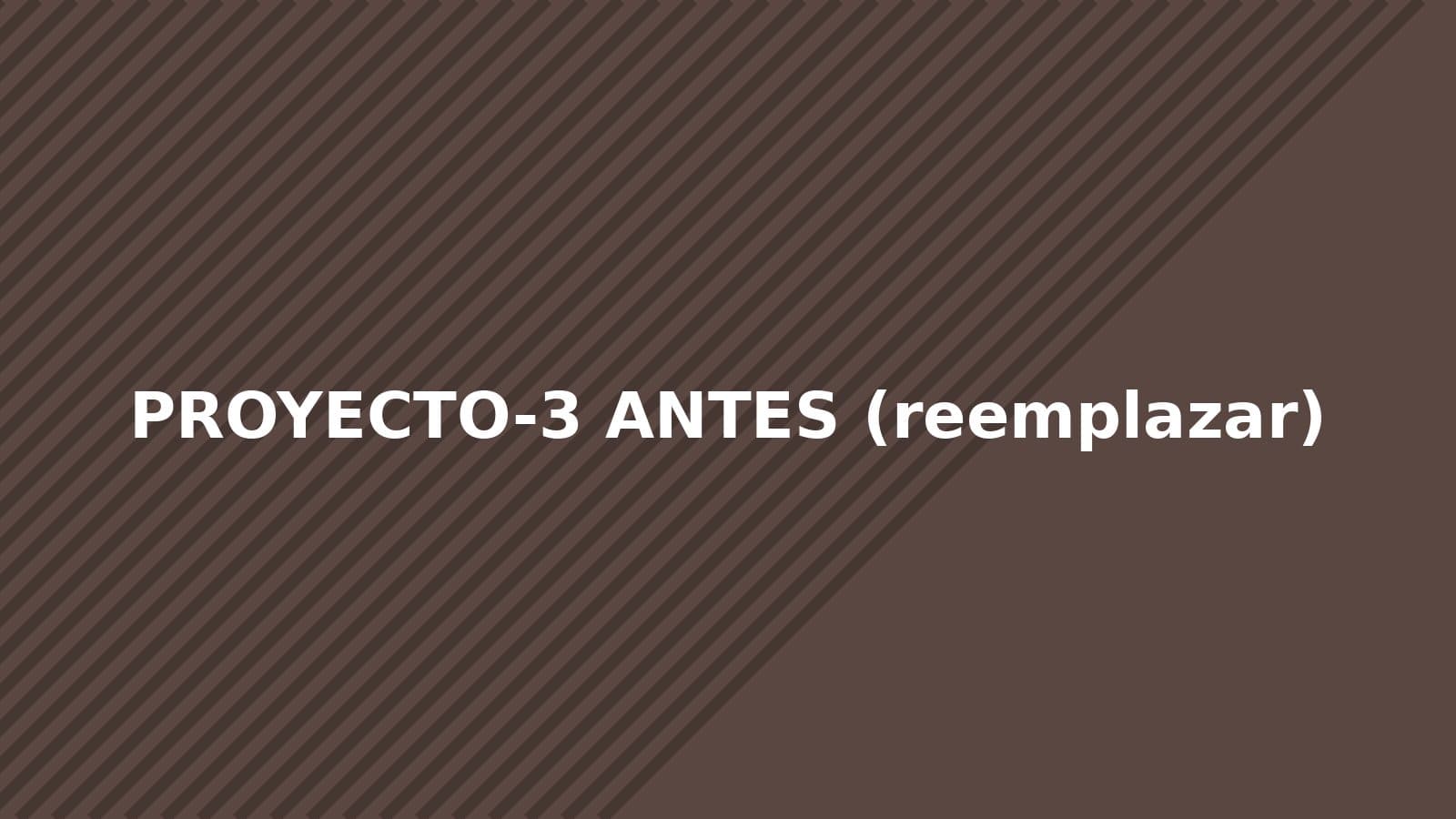 Habitación secundaria — antes